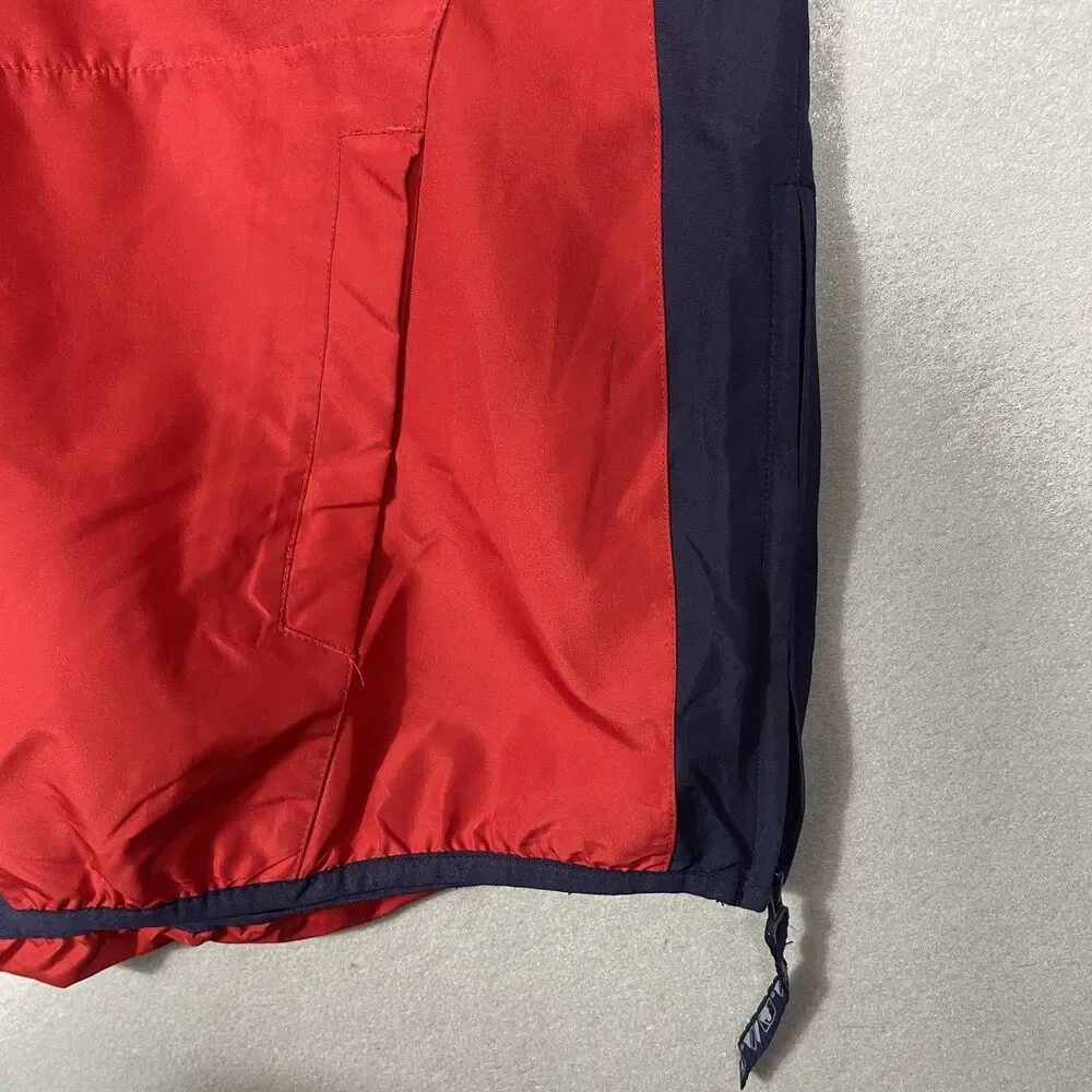 Boston Red Sox Jacket Men Medium Majestic Red MLB Baseball Warm Up Pullover